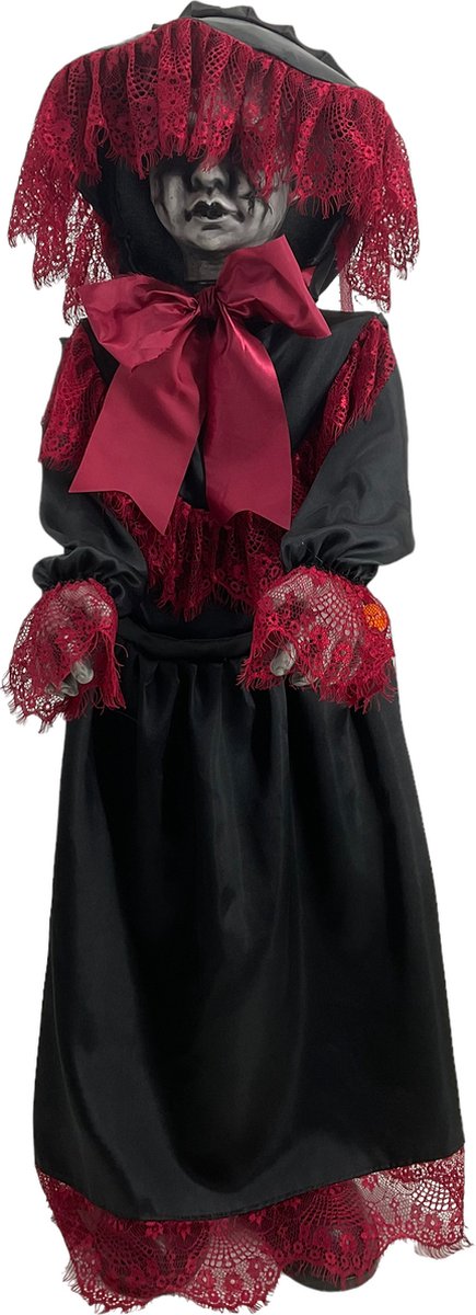 Totally Halloween | Victorian Zombie Girl | Zombie Meisje | Animatronic | 90 cm